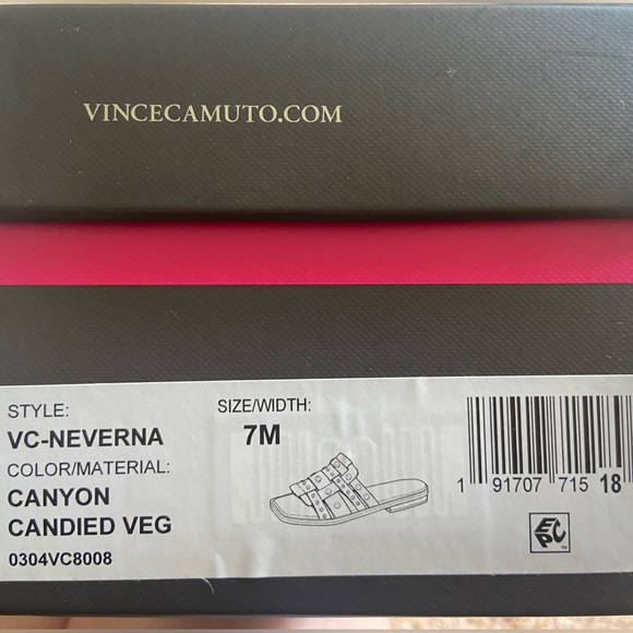 Vince Camuto Tan Studded Women's Sandals - Picture 6 of 7